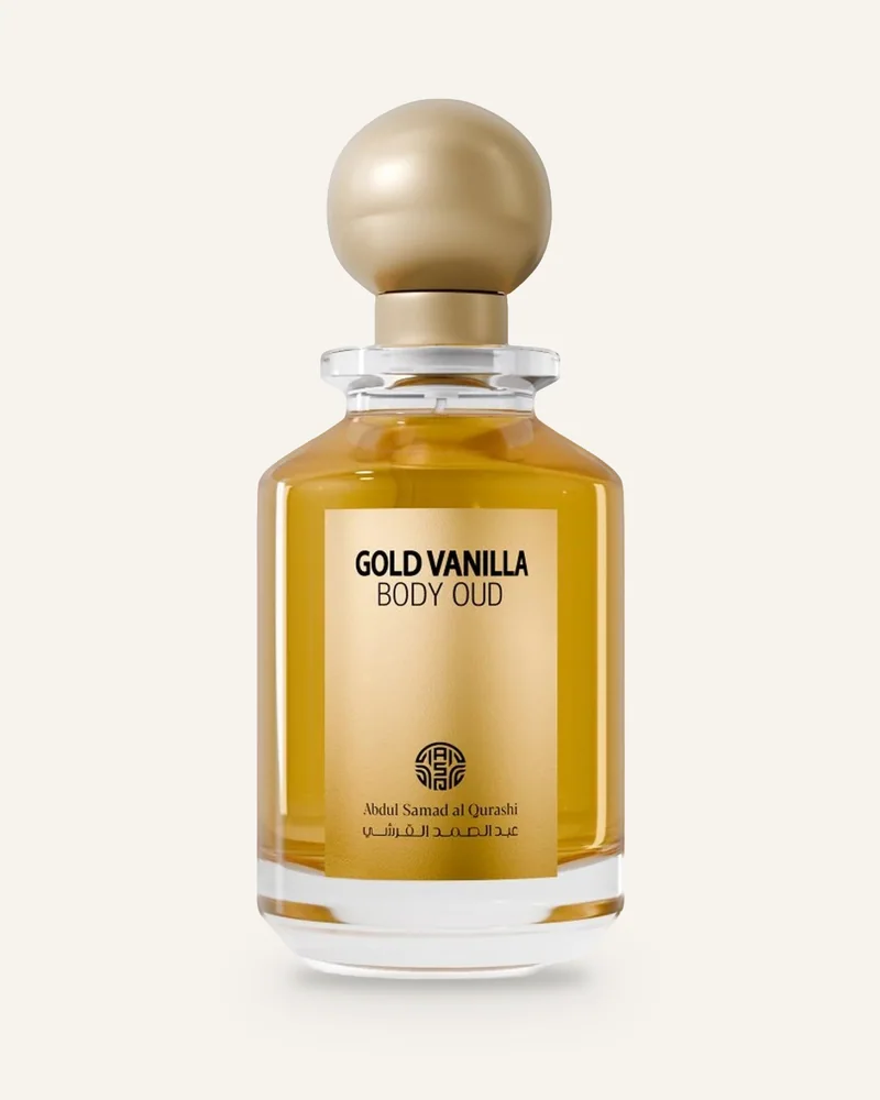 Abdul Samad Al Qurashi Body Oud Gold Vanilla Eau de Parfum bottle