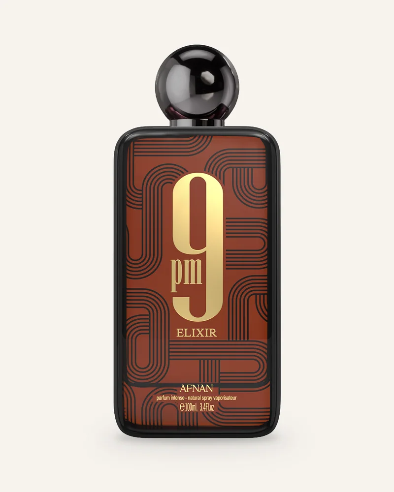 Afnan 9 PM Elixir Extrait de Parfum bottle