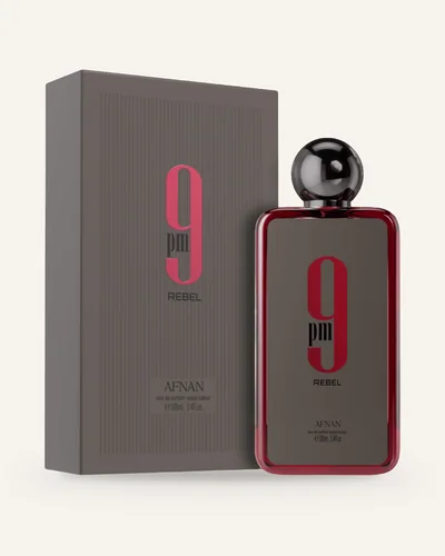 Afnan 9 PM Rebel Eau de Parfum bottle