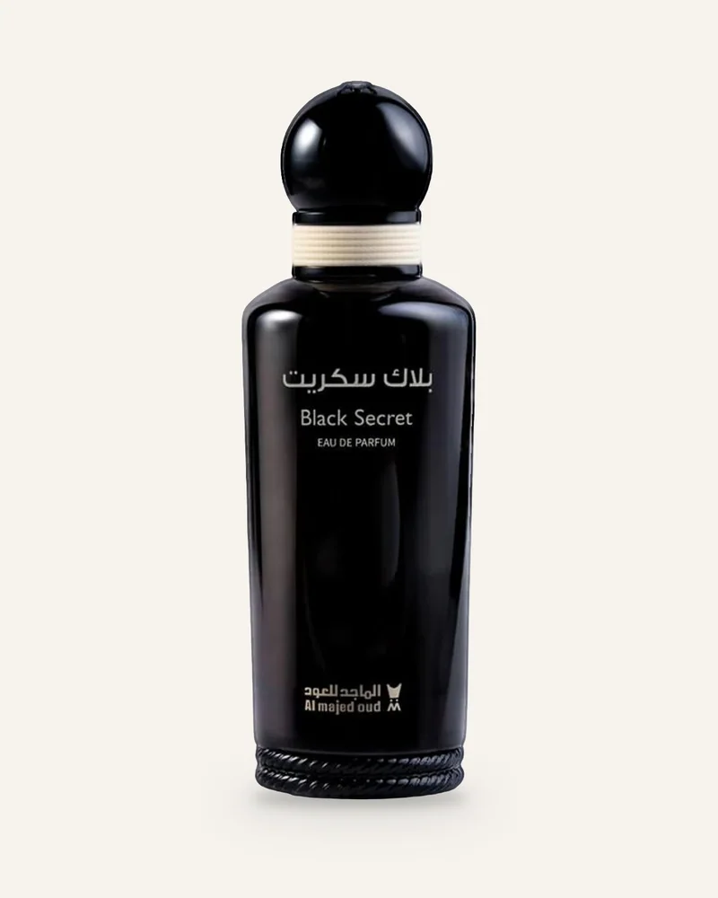 Al Majed Oud Black Secret Eau de Parfum bottle