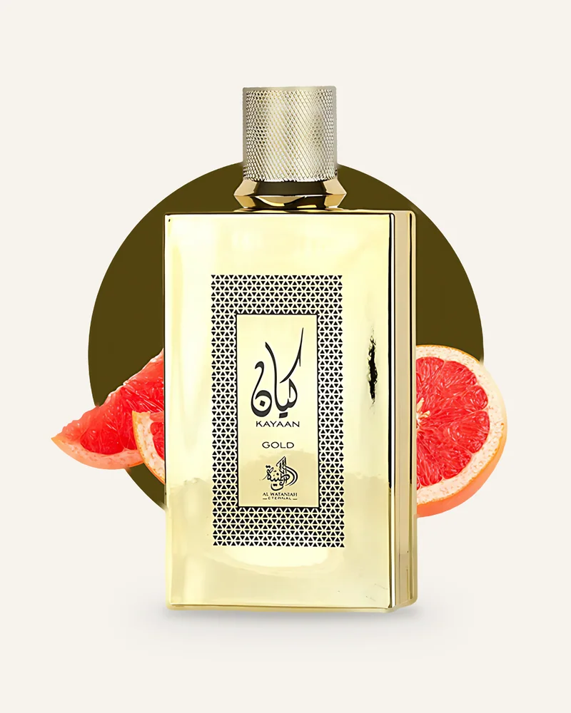 Al Wataniah Kayaan Gold Eau de Parfum bottle