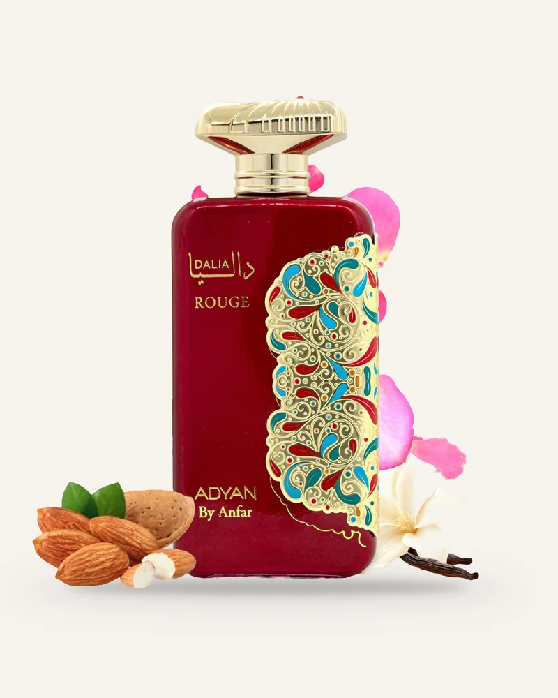Anfar Dalia Rouge Eau de Parfum bottle
