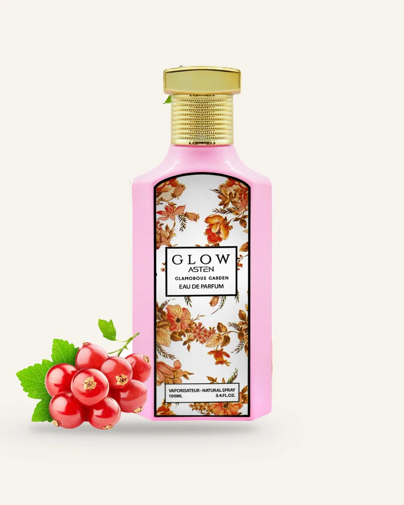 Anfar Glow Glamorous Garden Eau de Parfum bottle
