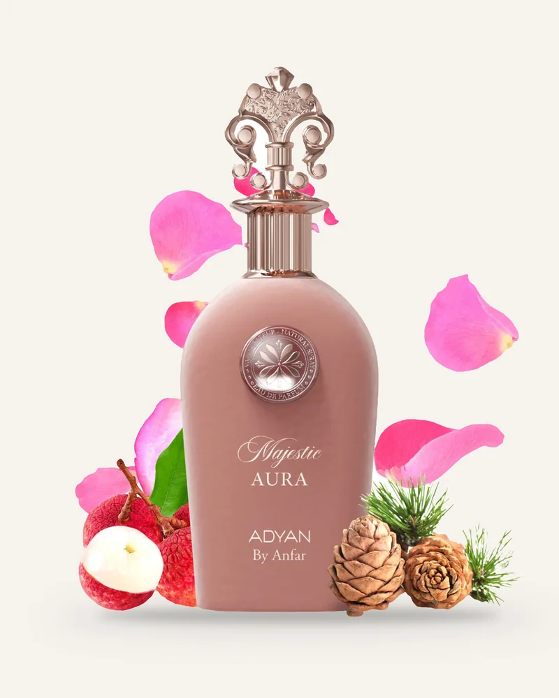 Anfar Majestic Aura Eau de Parfum bottle
