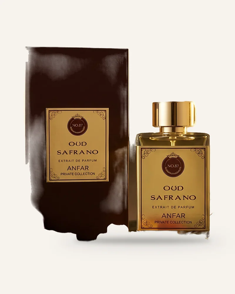 Anfar Oud Safrano Eau de Parfum bottle