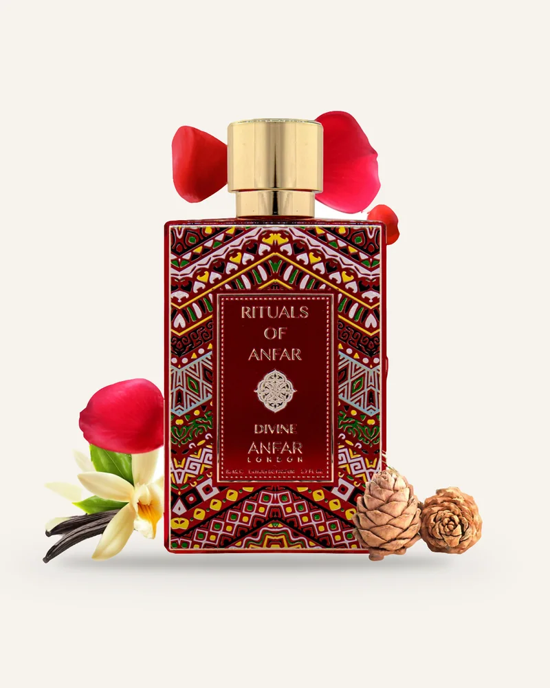 Anfar Rituals of Divine Eau de Parfum bottle
