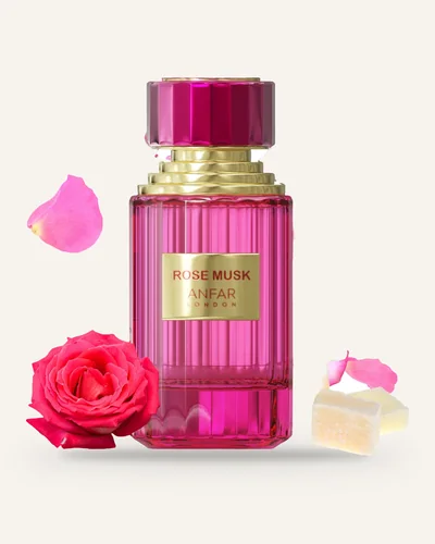 Anfar Rose Musk Eau de Parfum bottle