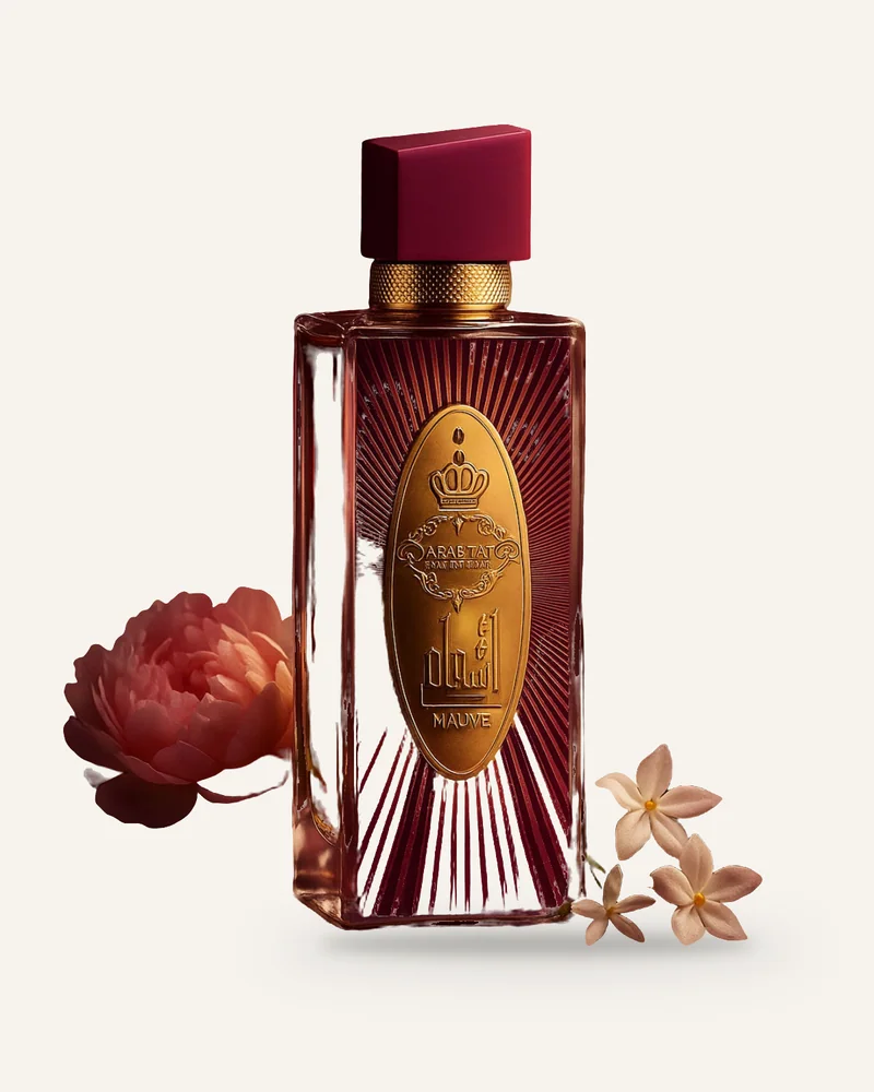 Arabiyat Prestige Asha'a Mauve Eau de Parfum bottle