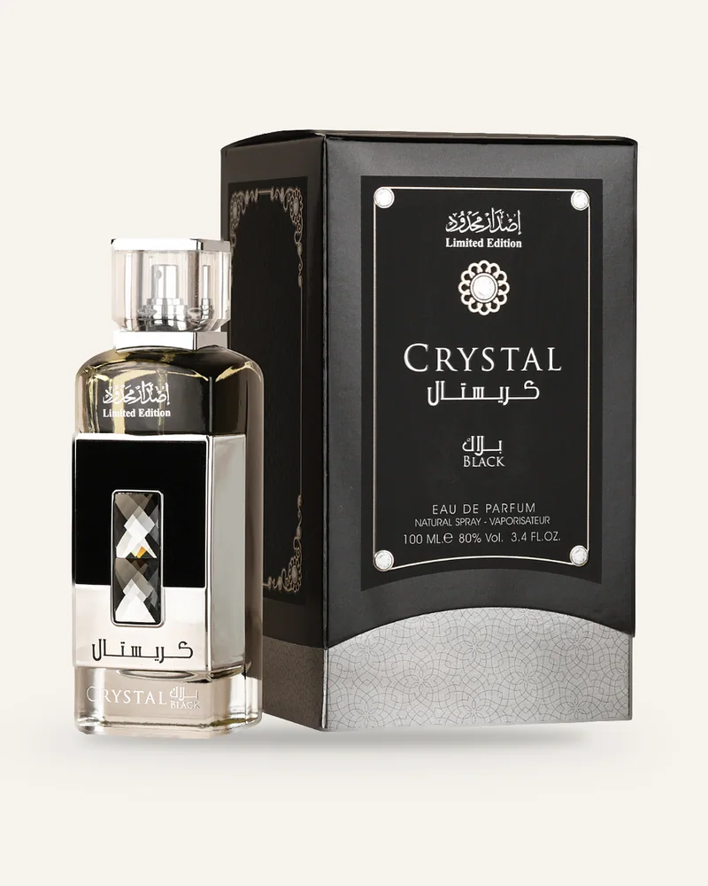 Ard Al Zaafaran Crystal Black Eau de Parfum bottle
