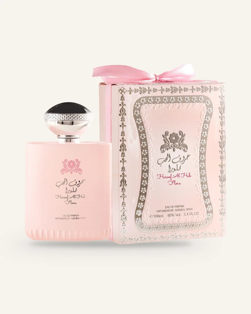 Ard Al Zaafaran Huroof Al Hub Flora Eau de Parfum bottle