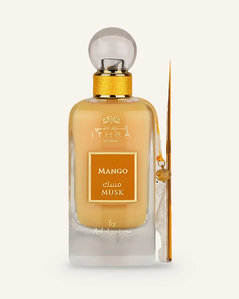 Ard Al Zaafaran Mango Ithra Dubai Musk Eau de Parfum bottle