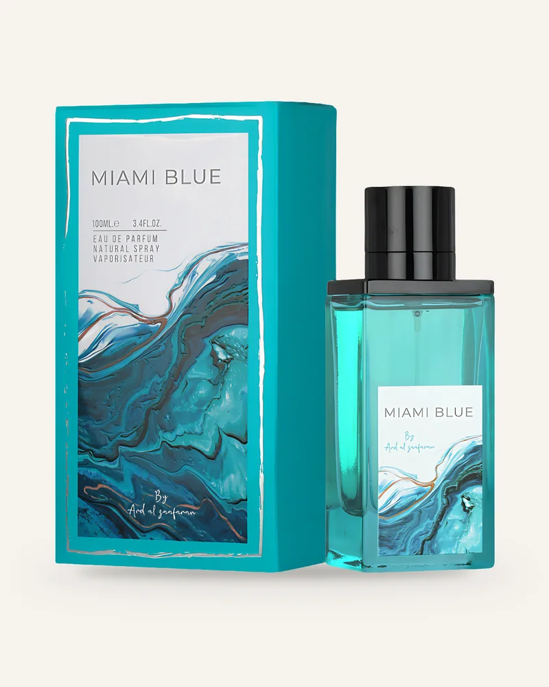 Ard Al Zaafaran Miami Blue Eau de Parfum bottle