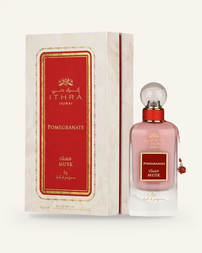 Ard Al Zaafaran Pomegranate Ithra Dubai Musk Eau de Parfum bottle