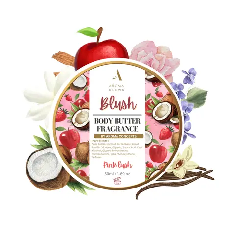 Aroma Concepts Blush Pink Lush Aroma Glow Body Butter