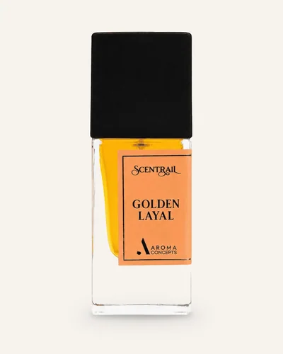 Aroma Concepts Scentrail Golden Layal Eau de Parfum bottle