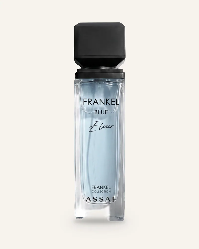 Assaf Frankel Blue Elixir Eau de Parfum bottle