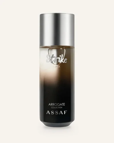 Assaf Strike Black Eau de Parfum bottle