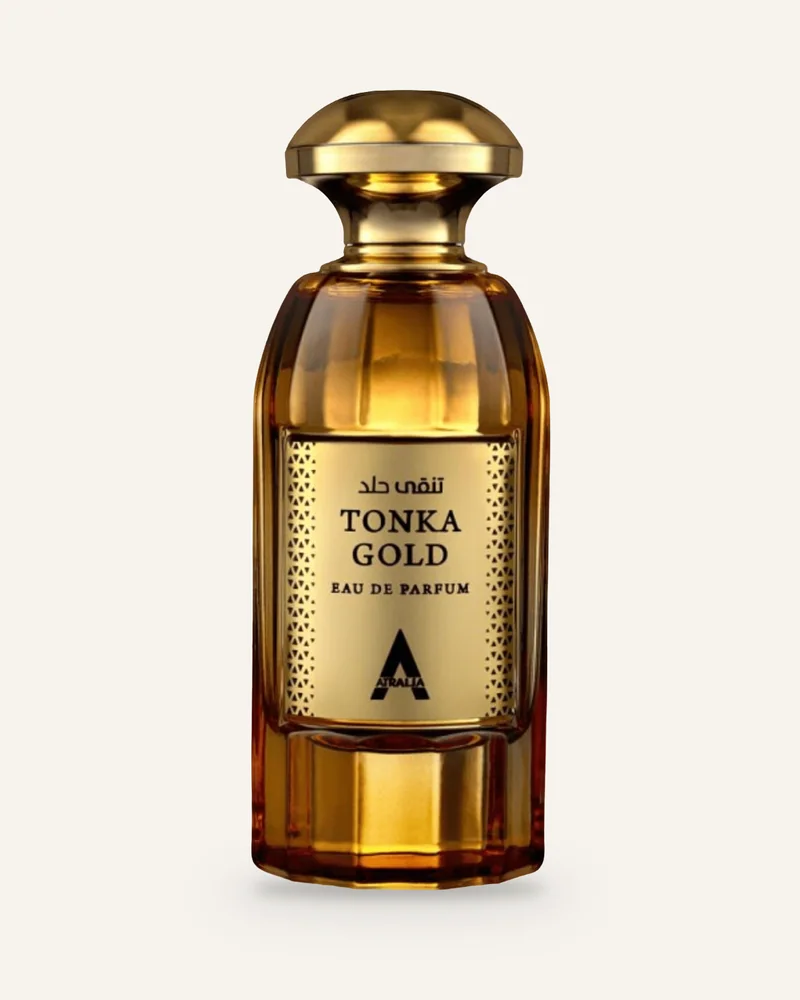 Atralia Tonka Gold Eau de Parfum bottle