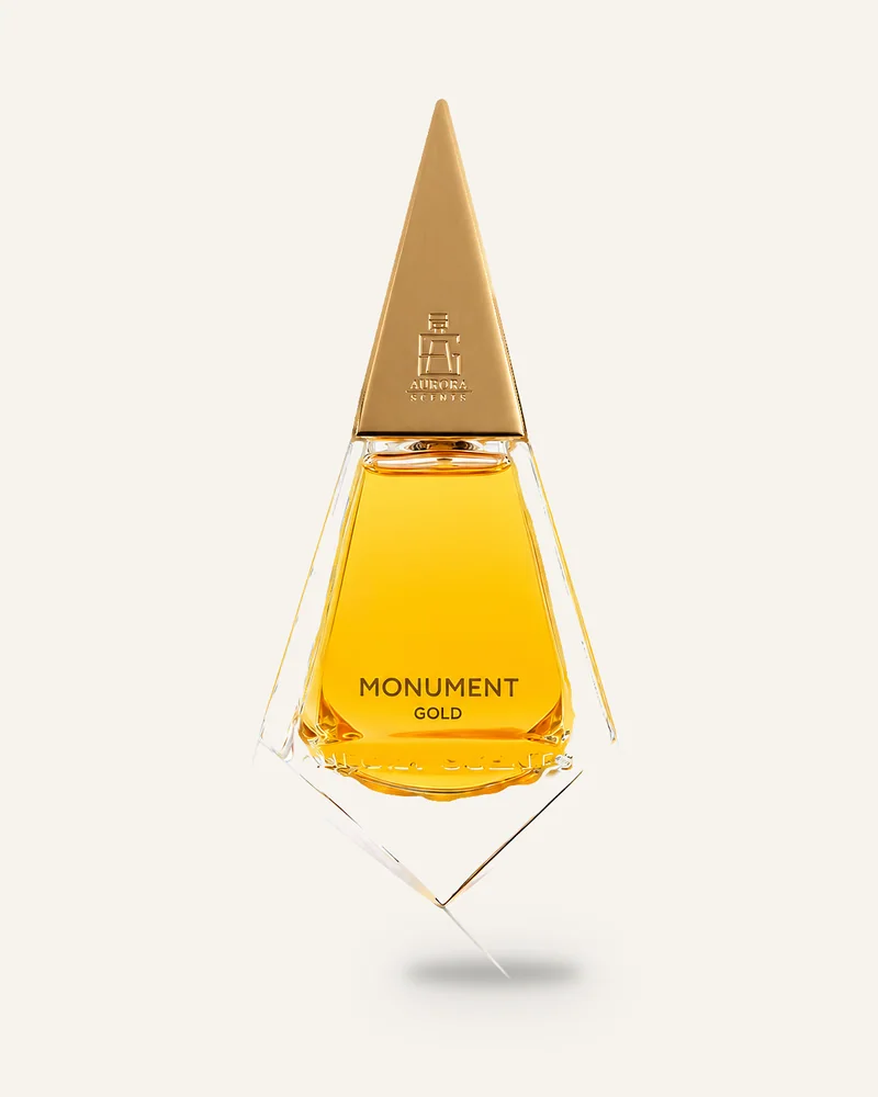 Aurora Scents Monument GOLD bottle