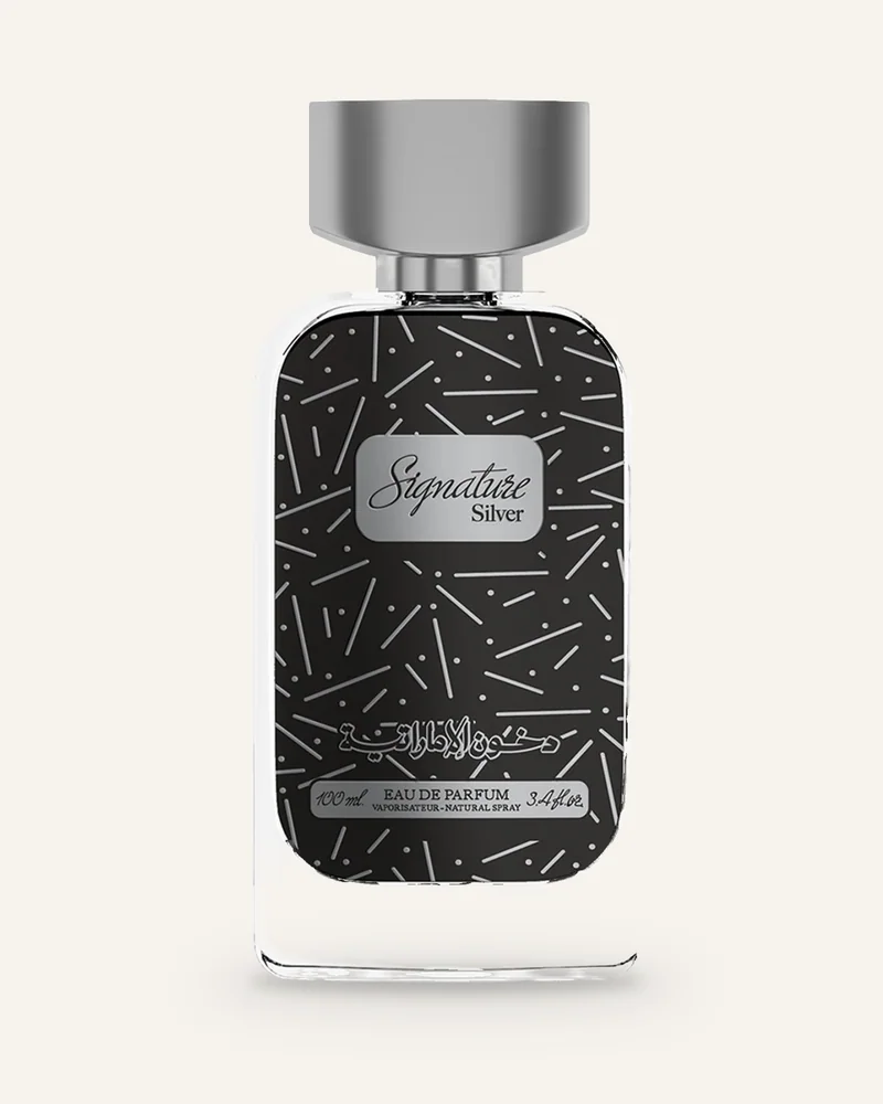 Dkhoon Emirates Signature Silver Eau de Parfum bottle