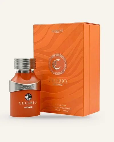 Dumont Celerio Atomic Eau de Parfum bottle