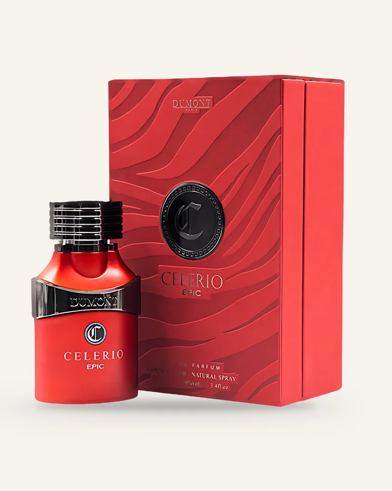 Dumont Celerio Epic Eau de Parfum bottle
