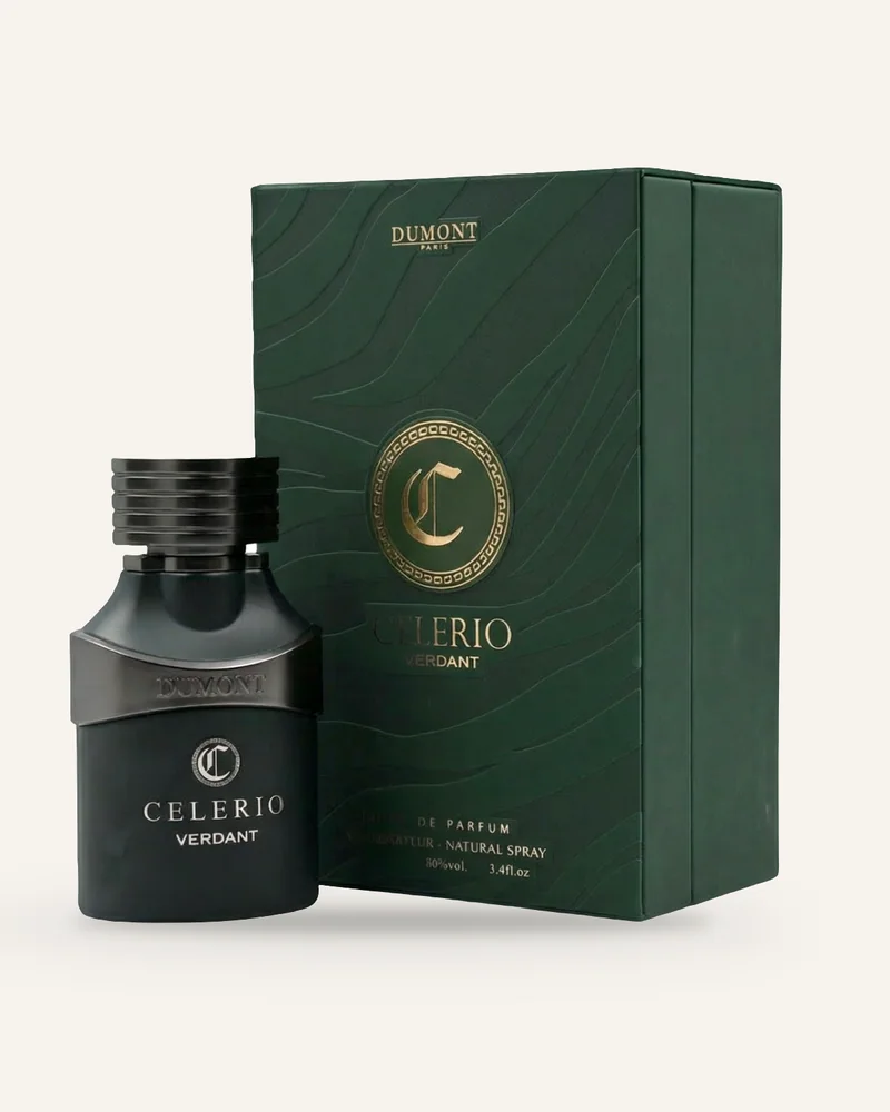 Dumont Celerio Verdant Eau de Parfum bottle