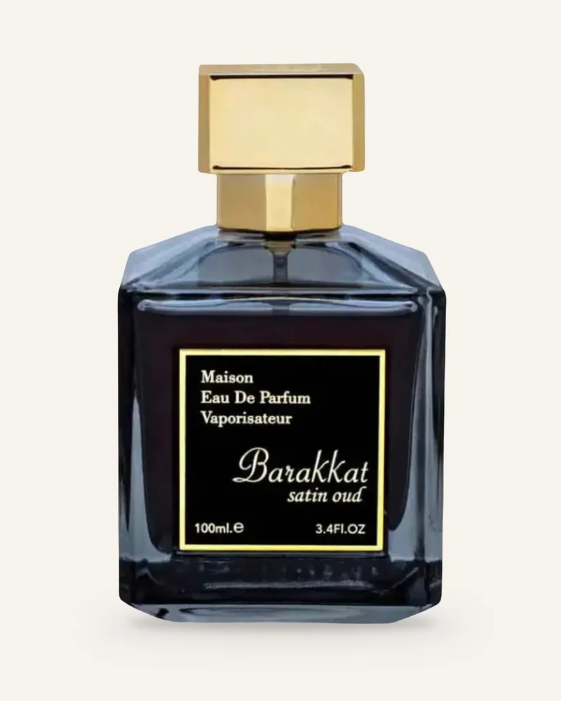 Fragrance World Barakkat Satin Oud Eau de Parfum bottle
