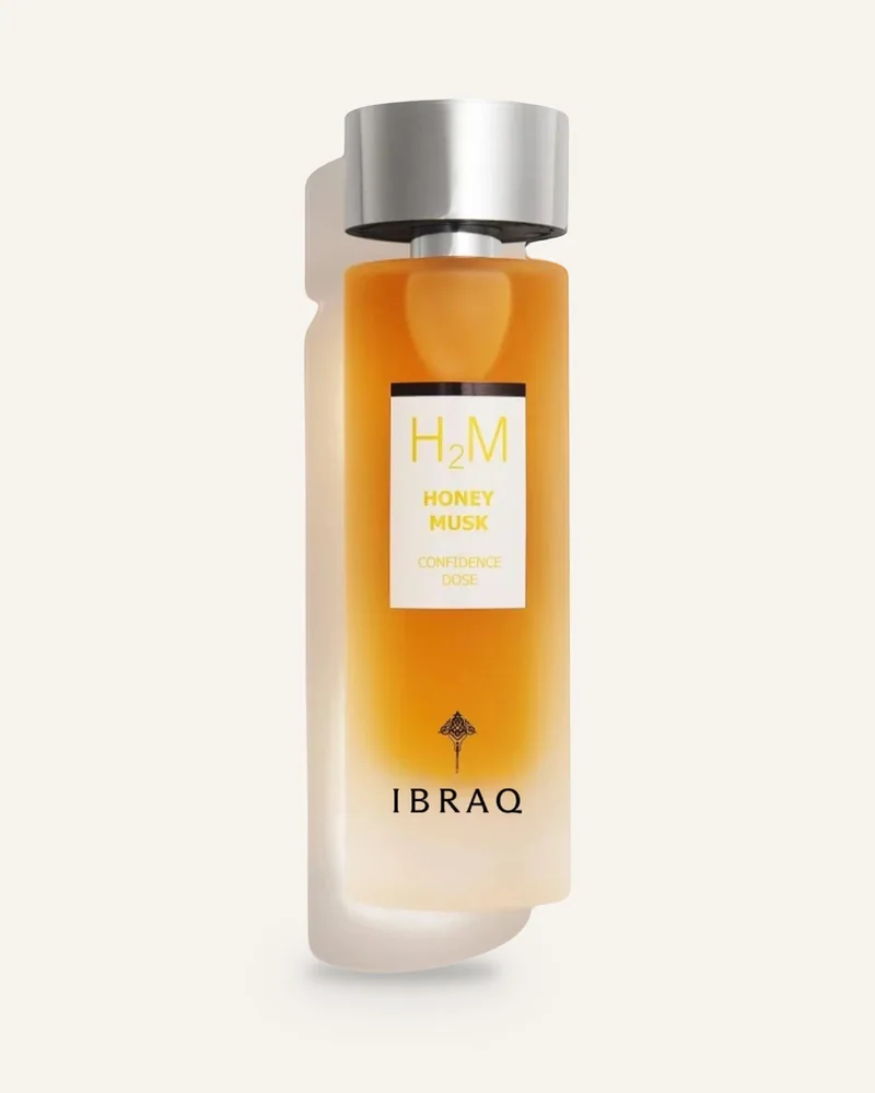 Ibraheem Al Qurashi Confidence Dose Honey Musk Eau de Parfum bottle