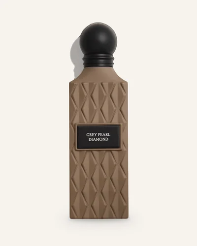 Ibraheem Al Qurashi Grey Pearl Diamond Eau de Parfum bottle