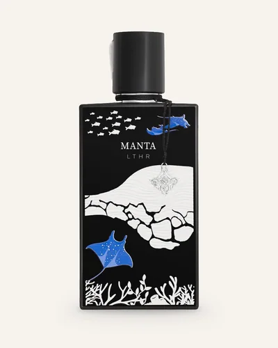 Ibraheem Al Qurashi Manta Lthr Eau de Parfum bottle