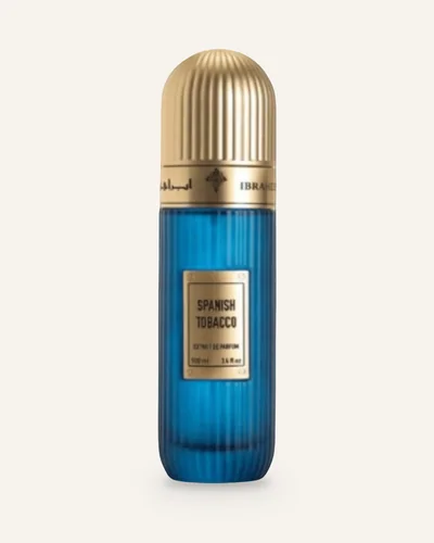 Ibraheem Al Qurashi Spanish Tabacco Eau de Parfum bottle