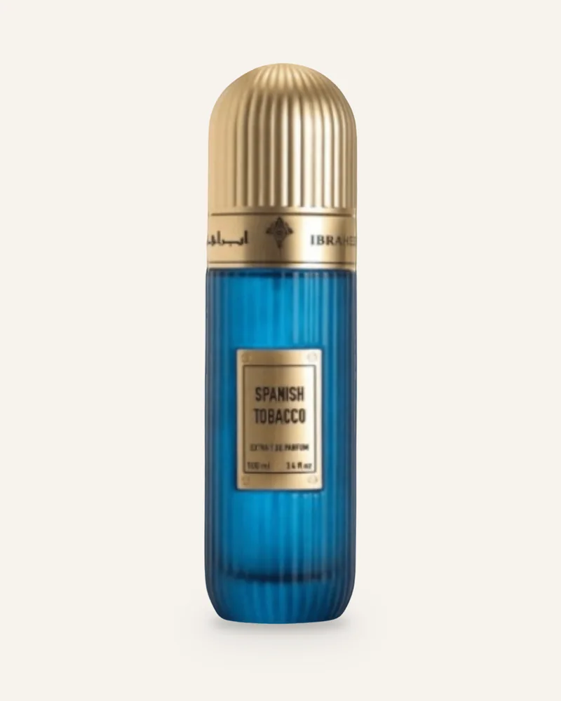 Ibraheem Al Qurashi Spanish Tabacco Eau de Parfum bottle