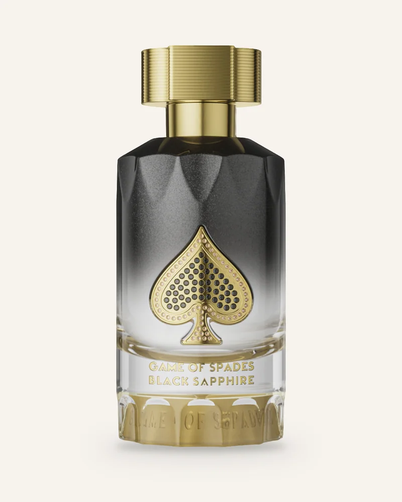 Jo Milano Paris Game of Spades Black Sapphire Eau de Parfum bottle