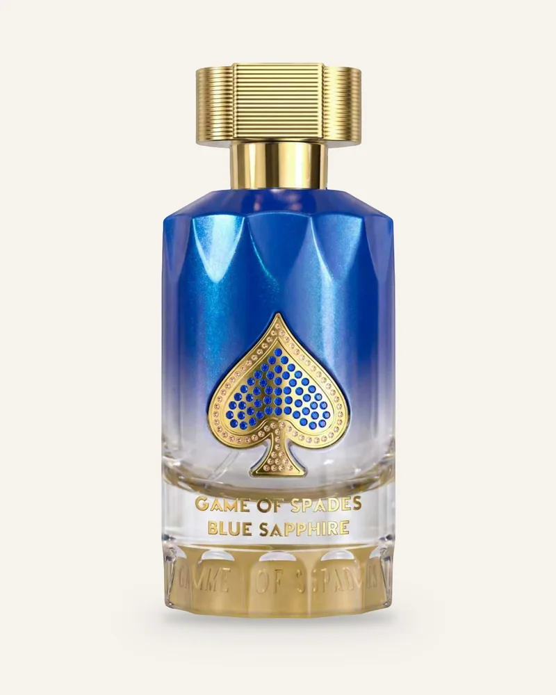 Jo Milano Paris Game of Spades Blue Sapphire Eau de Parfum bottle