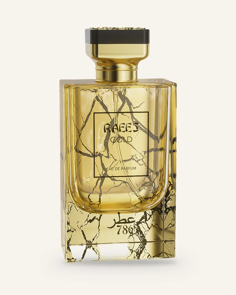Jo Milano Paris Raees Gold Eau de Parfum bottle