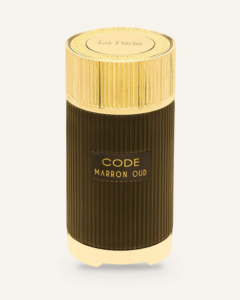 Khadlaj Code Marron Oud Eau de Parfum bottle