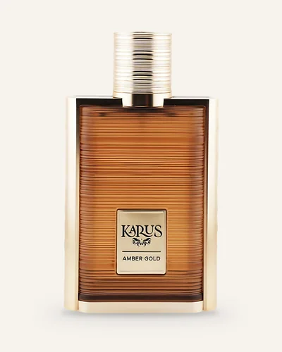 Khadlaj Karus Amber Gold Eau de Parfum bottle