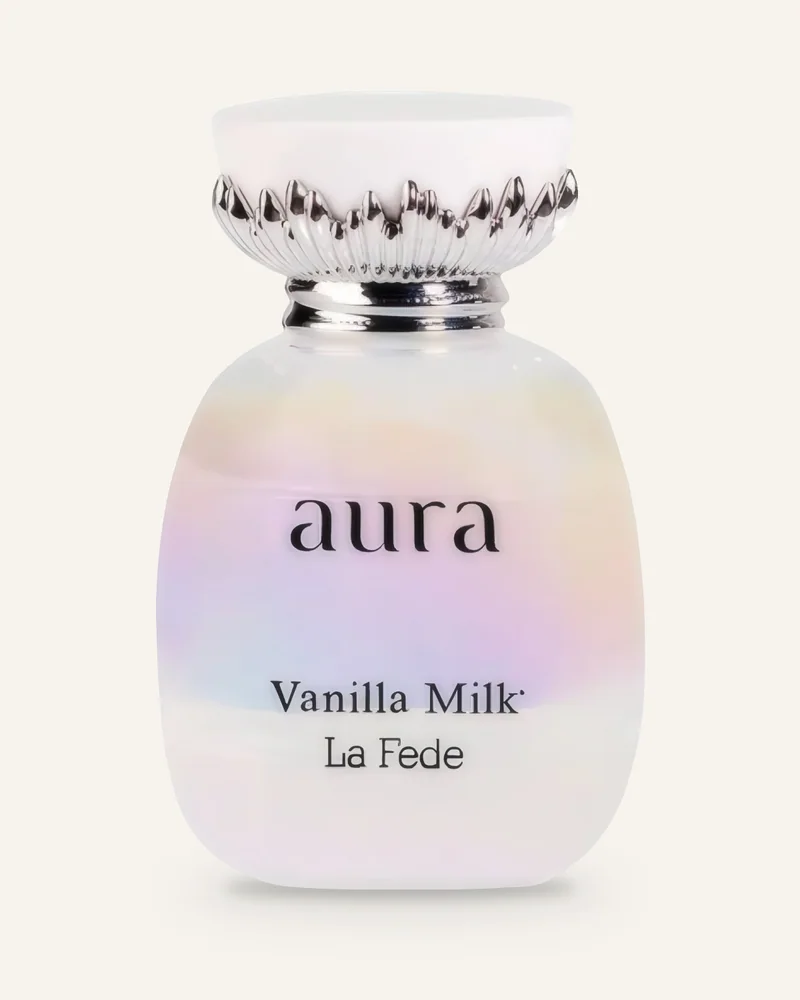 Khadlaj La Fede Aura Vanilla Milk Eau de Parfum bottle