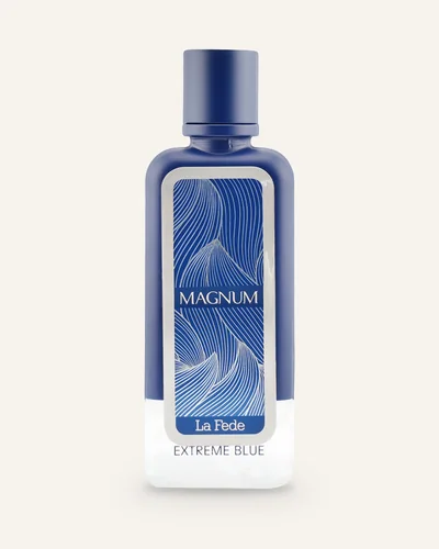 Khadlaj La Fede Magnum Extreme Blue Eau De Parfume bottle