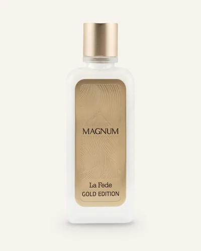 Khadlaj La Fede Magnum Gold Edition Eau De Parfume bottle