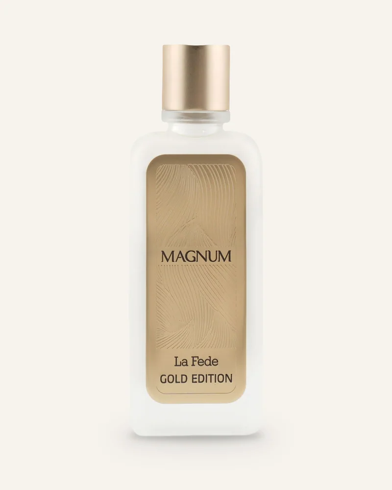 Khadlaj La Fede Magnum Gold Edition Eau De Parfume bottle