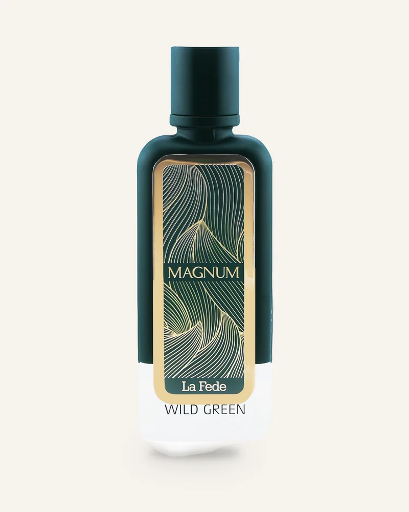 Khadlaj La Fede Magnum Wild Green Eau De Parfume bottle