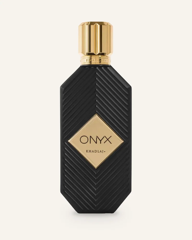 Khadlaj Onyx Gold Eau de Parfum bottle