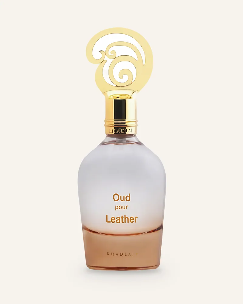 Khadlaj Oud Pour Leather Eau de Parfum bottle