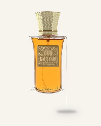 Khadlaj Oud Pure Oud Galazaid Master Perfumer Women Eau de Parfum bottle