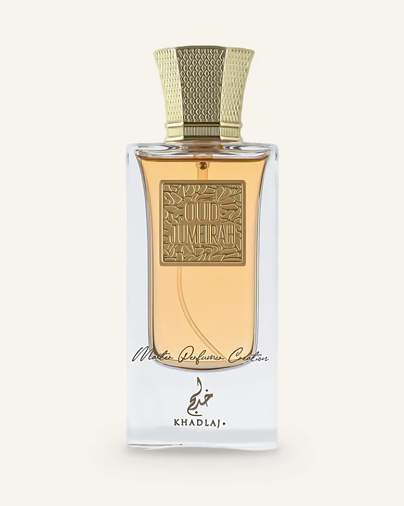 Khadlaj Oud Pure Oud Jumeirah Master Perfumer Women Eau de Parfum bottle