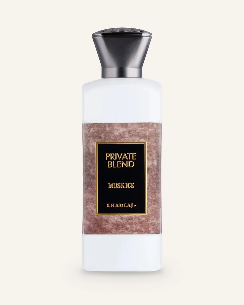 Khadlaj Private Blend Musk Ice Extrait de Parfum bottle
