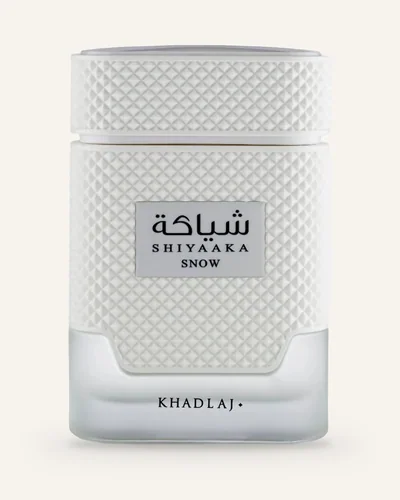 Khadlaj Special Edition Shiyaaka Snow Eau de Parfum bottle