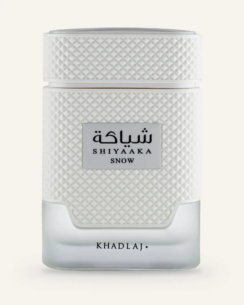 Khadlaj Special Edition Shiyaaka Snow Eau de Parfum bottle